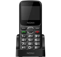 Телефон Nomi i2320 Black UA UCRF - мініатюра 2