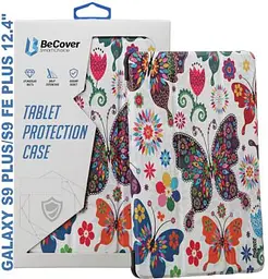 Чохол до планшета BeCover Smart Case Samsung Tab S9 Plus (SM-X810/SM-X816)/S9 FE Plus (SM-X610/SM-X616) 12.4" Butterfly (710375)