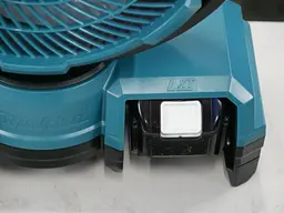 Вентилятор акумуляторний Makita DCF203Z (235 мм, 2-3.1 м/с, LXT, AC, без акумуляторів та зарядного пристрою) - мініатюра 7