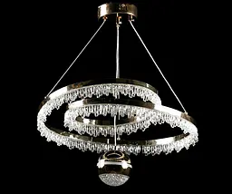 Люстра стельова LED Splendid Ray L151/2, 40Вт, золото, білий, сучасний стиль для дому