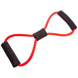 Еспандер EasyFit вісімка трубчастий червоний - мініатюра 1