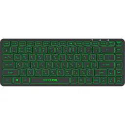 Клавіатура OfficePro бездротова чорна (SK790B) - мініатюра 8