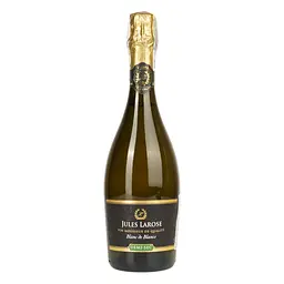 Вино ігристе Jules Larose Blanc de Blancs Demi Sec, біле, напівсухе, 12%, 0,75 л (687240)