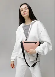 Поясна сумка бананка Sambag Urban SKH пудра 24 х 15 х 8 см (85151006) - мініатюра 6