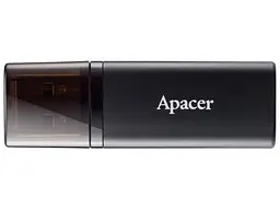 USB флеш накопичувач Apacer 64 GB AH25B USB 3.1 Black (AP64GAH25BB-1) - мініатюра 2