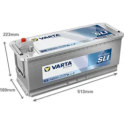 Акумулятор Varta Promotive SLI 12В 140Аг 800А (EN) L+ (640400080) - мініатюра 2