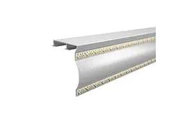 Карниз ALUPRO 1,5м лайт ПАС-2923 45,8х55 (комплект)