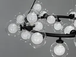 Люстра в стилі Loft бульбашки LQ7061/20BK - мініатюра 3