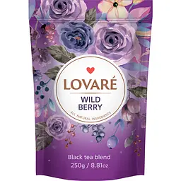 Чай черный Lovare Wild berry рассыпной 250 г 