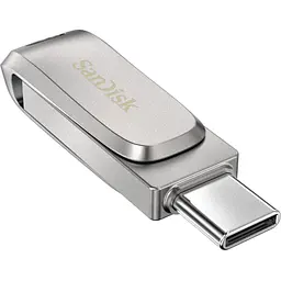 USB флеш накопичувач SanDisk 1TB Ultra Dual Luxe Silver USB 3.2/Type-C (SDDDC4-1T00-G46) - мініатюра 5