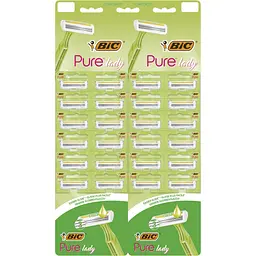 Бритва Bic Pure 3 Lady 24 шт. (3086126727417) - мініатюра 1