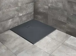 Душовий піддон Radaway Kyntos C 100x100 колір антрацит HKC100100-64 - мініатюра 6