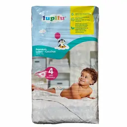 Преміум підгузники Lupilu soft & dry 4 Maxi (8-14 кг) 80 шт