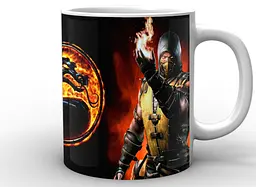 Кружка GeekLand Mortal Kombat Мортал Комбат дракон MK.02.01 - мініатюра 3