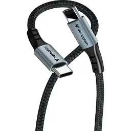 Кабель для передачи данных Verbatim USB-C to USB-C 60W 1.2 m black (31845) - миниатюра 2