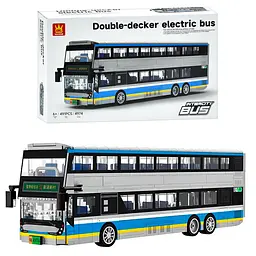 Конструктор Дитячий Автобус двоповерховий, 4974, 32.8 см, 491 деталь