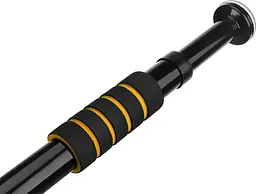 Турнік розсувний GYMTEK 63-100см чорно-жовтий - мініатюра 7