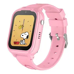 Дитячий смарт-годинник Smart Watch D38-X1 з SIM-картою GPS прослуховуванням відеодзвінком 4G Play Market рожевий - мініатюра 3