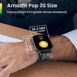 Смарт-годинник Amazfit Pop 3S Black-Silver - мініатюра 9