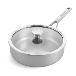 Сотейник з кришкою KitchenAid MSS 24 см 3,1 л (CC003251-001) - мініатюра 1