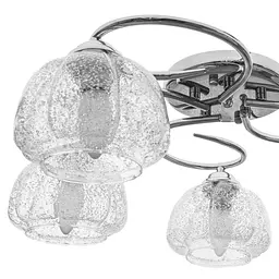 Люстра стельова Brille в спальню E27 60W CH (LK-591C/5) - мініатюра 4