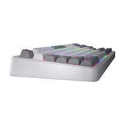 Клавіатура Hator Rockfall 3 Mecha TKL QMK/VIA Orange Wireless White (HTK851UA) - мініатюра 5