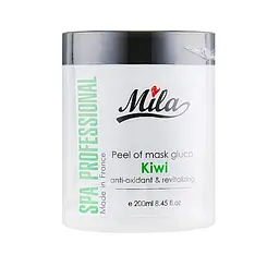 Альгінатна маска Ківі з глюкозою Gluco Empreinte kiwi Mila Perfect 200 г