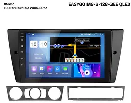 Штатна автомагнітола EasyGo M9-6-128-BEE QLED BMW 3 E90 E91 E92 E93 2005-2013