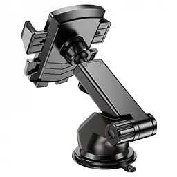 Тримач в машину Hoco CA83 David One Button Center Console чорний (34261) - мініатюра 7