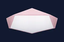 Люстра потолочна LED Levistella 752L78 PINK, 90W, рожевий акрил, сучасний стиль для дому - мініатюра 2