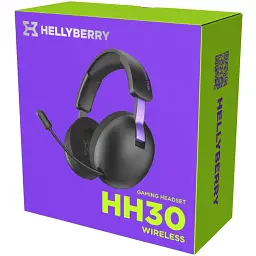Навушники Hator Hellyberry HH30 wireless Black-violet - мініатюра 9