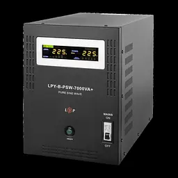 ДБЖ з правильною синусоїдою LogicPower 48 вольтів LPY-B-PSW-7000VA+ 5000 Вт 10A / 20A - мініатюра 2