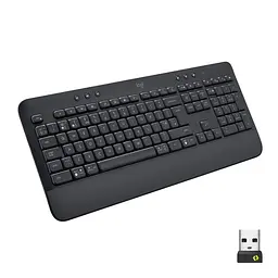 Клавіатура Logitech Signature K650 US Wireless Graphite (920-010945) - мініатюра 1