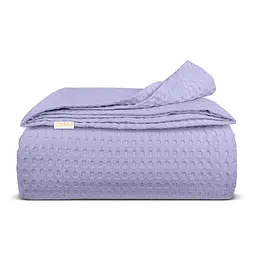 Плед-покривало Cosas Waffle Weave Lavander 160х230 см (Blanket_25Lavander_WaffleWeave_160x230)