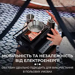 Плита газова-обігрівач туристичний Portable Gas Heater YC-808B - мініатюра 5