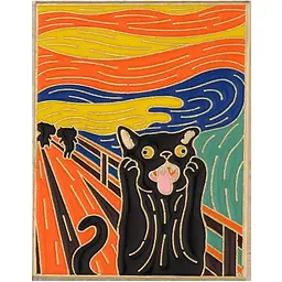 Значок Вінсент Ван Гог Vincent Van Gogh 3 см P VVG 01