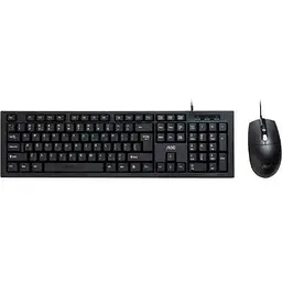 Комплект AOC KM160B USB UA Black (KM160B/97)