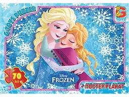 Пазли G-Toys Frozen, 70 елементів (FR054)