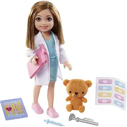 Набір Челсі та друзі Я можу бути з тематичними аксесуарами Barbie (в асортименті) (GTN86) - мініатюра 12