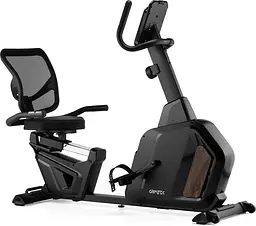Горизонтальний велотренажер Gymtek XBR5000 магнітний чорний - мініатюра 2