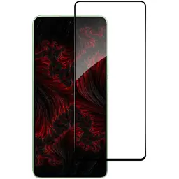 Скло захисне Intaleo Full Glue Xiaomi Redmi Note 13 4G Black (1283126583896) - мініатюра 2