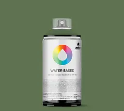 Аерозольна фарба MTN WB-131 300 мл Grey Green Deep, EX019W0131M - мініатюра 2