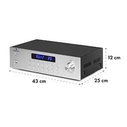 Стереопідсилювач Auna AV2-CD850BT (10032758) - мініатюра 8