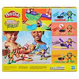 Набір для творчості Play-Doh з масою для ліплення Черепашки-ніндзя Ковабунга (G0556) - мініатюра 2