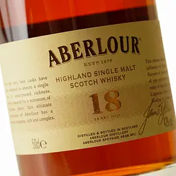 Віскі Aberlour 18yo Single Malt Scotch Whisky, 43%, 0,5 л, в подарунковій упаковці - мініатюра 7