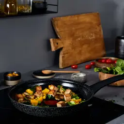 Сковорода універсальна Tefal Intens'Ceram 28см Ceramic (C41806) з керамічним антипригарним покриттям - мініатюра 3