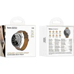 Смарт-годинник Hoco Y35 Call Version Silver [169241] - мініатюра 3