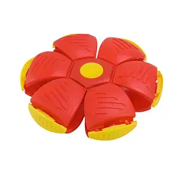 Дитяча іграшка М'яч-трансформер 87008H-3(Red) 16 см зі світлом