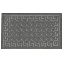 Килимок придверний Eco Fabric Луска без кромки сірий 45 х 75 см (4575-002) - мініатюра 3