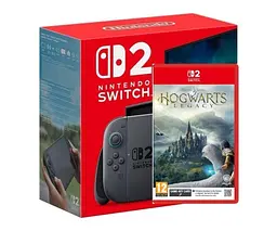 Ігрова консоль Nintendo Switch 2 Black + Гра Hogwarts Legacy російські субтитри - мініатюра 2